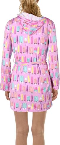 نايت نايت مانكي مانكي المرأة نايت جيرسي متماسكة هوديي روب in Kuwait