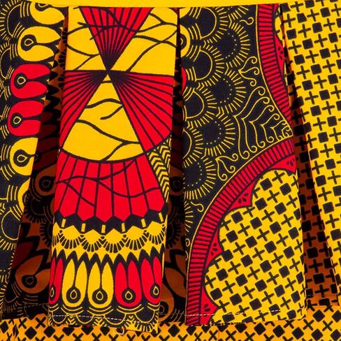 ملابس أفريقية سوداء خاصة للنساء بلوزات وتنانير مطبوعة من Dashiki مكونة من قطعتين ملابس بدلة لحفلات الزفاف في أنقرة in Kuwait