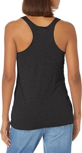 قميص DC Comics النسائي DC Originals Comics DC Pride Logo Fast Fashion Racerback بدون أكمام، مقاس كبير، أسود منقط in Saudi Arabia