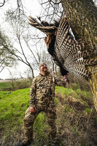 بنطال First Lite من صوف ميرينو السج للرجال - بنطال صيد مموه متعدد الاستخدامات in Kuwait