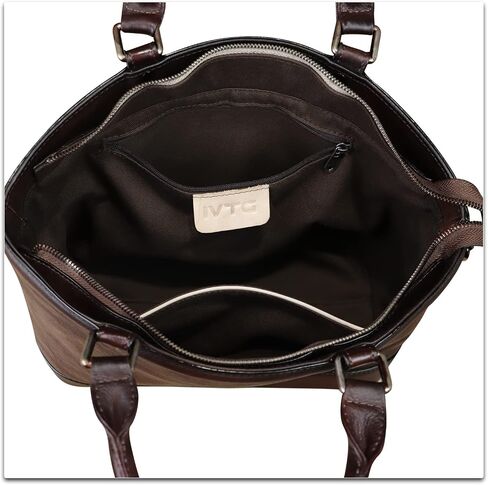 Genuine Leather Handbags for Women Satchel Top Handle Bags Handmade Vintage Crossbody Handbags Retro Tote Purse in Saudi Arabia