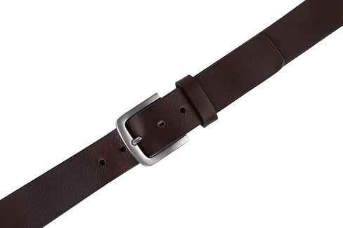 Fabio Valenti Men's Casual Jean Leather Belt 1 1/2" Wide 4MM Thick Alloy Prong Buckle Work Dress Belt for Men… in Saudi Arabia