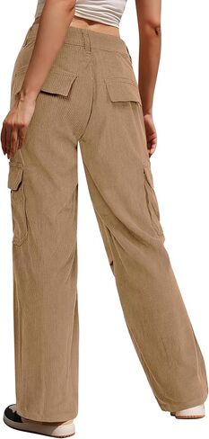 POTILI سروال قصير للنساء السراويل البضائع للنساء العصرية عالية الخصر المرأة سروال قصير فضفاض السراويل البضائع Y2k in Kuwait