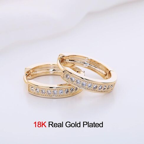 Ear Piercing Gun Kit, Professional Body Earrings Piercing Kit with A Pair of 18K Real Gold Plated Earrings, 20 Stainless Steel Stud Earrings, 10 Sterling Silver Ear Sticks,10 Iodophor Cotton Swabs in Saudi Arabia