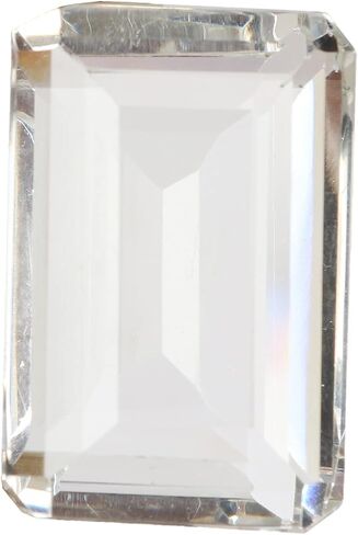 Topaz Loose Stone 108.10 Ct Emerald Shape White Topaz Gemstone, White Topaz Loose Gemstone in Saudi Arabia