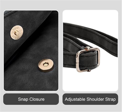 Freie Liebe المرأة محفظة كروس مع محفظة صغيرة للعملة المعدنية حقيبة صغيرة جيوب متعددة محفظة الهاتف الخليوي حقيبة يد in Kuwait