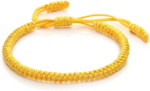 COLORFUL BLING Hand-Knitted Lucky String Bracelet Adjustable Tibetan Buddhist Prayer Yoga Mala Bracelets Kabbalah Protection Couple Jewelry in Saudi Arabia
