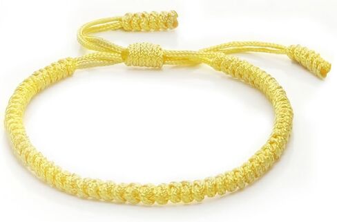 COLORFUL BLING Hand-Knitted Lucky String Bracelet Adjustable Tibetan Buddhist Prayer Yoga Mala Bracelets Kabbalah Protection Couple Jewelry in Saudi Arabia