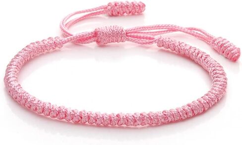COLORFUL BLING Hand-Knitted Lucky String Bracelet Adjustable Tibetan Buddhist Prayer Yoga Mala Bracelets Kabbalah Protection Couple Jewelry in Saudi Arabia