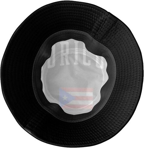 Puerto Rico Bucket Hat Cute Fisherman Hat Pr Flag Bucket Hats Sun Hat for Fishing Hiking Camping in Saudi Arabia