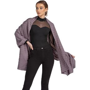 Envy Us Elegant Crystal Shawl, Scarf and Wraps for Evening Dresses, Cashmere-Blend Pashmina, Head Scarf, Hijab in Kuwait