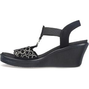 Skechers Women's Rumble on-Queen B2 Wedge Sandal in Saudi Arabia