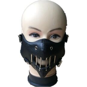 قناع هانيبال ليكتر التنكري نصف وجه للهالوين من سايلنس اوف لامبز in Kuwait