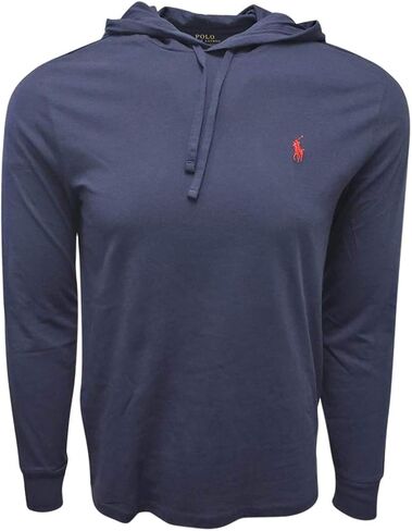 Ralph Lauren Polo Mens Long Sleeve Pony Logo Cotton Hoodie Shirt White in Kuwait