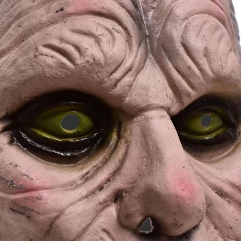 قناع بيستاسك للهالوين زومبي المخيف لرجل يبلغ من العمر، دعائم زي كيميائي حيوي، قناع مزحة شيطان زومبي للبالغين in Kuwait