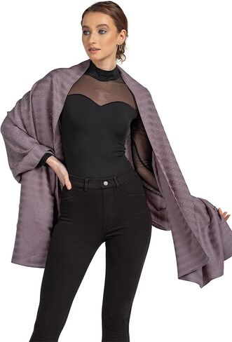 Envy Us Elegant Crystal Shawl, Scarf and Wraps for Evening Dresses, Cashmere-Blend Pashmina, Head Scarf, Hijab in Kuwait