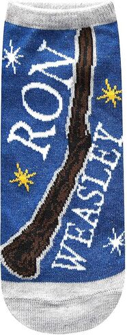 Harry Potter Character Wands Designs Juniors/Womens 5 Pack Ankle Socks in Saudi Arabia