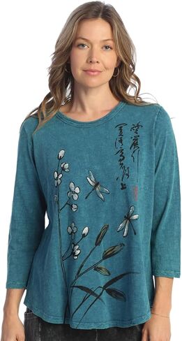 Jess & Jane Mineral Washed A-Line Tunic - M106 in Saudi Arabia