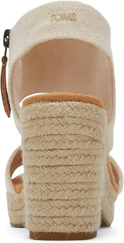 TOMS Women's Majorca Platform Sandal, Textile Upper in Saudi Arabia