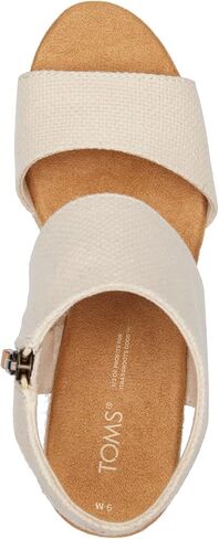 TOMS Women's Majorca Platform Sandal, Textile Upper in Saudi Arabia