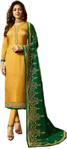 Ziya Women's Ethnic Indian Pakistani straight salwar kameez 2601 in Kuwait