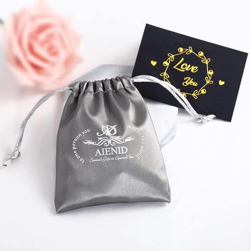 Aienid زوجين قلادة قلادة، الملك الملكة التنغستن الصلب قلادة قلادة لحفل الزفاف in Kuwait