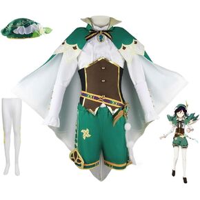DLJWAM Anime Genshin Impact Hutao，Klee Cosplay Costume Project Cosplay Halloween Dress Game Uniform Set in Kuwait
