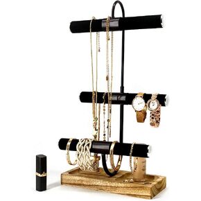BUOOKCY Bracelet Holder, jewelry Holder with 3 Tier, Bracelet Display Stand in Saudi Arabia