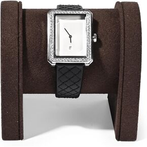 Woodten PU Leather Watch Display Stand for Men Women Jewelry Bracelet Watch Showcase Stand Display(White)