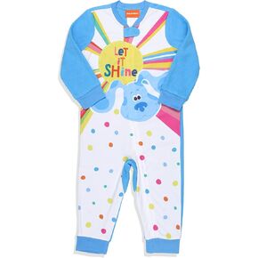 INTIMO Nickelodeon Toddler Boys' Blue's Clues Union Suit Footless Sleep Pajama
