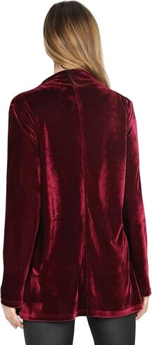 سترات مكتب Yukiwi نسائية كاجوال بأكمام طويلة مخملية in Kuwait