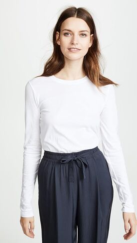 Vince womens ESSENTIAL LONG SLEEVE CREW ESSENTIAL LONG SLEEVE CREW in Saudi Arabia