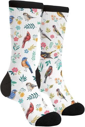 Yaateeh Cute Axolotl Funny Novelty Socks Unisex Crazy Crew Dress Socks in Saudi Arabia