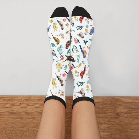 Yaateeh Cute Axolotl Funny Novelty Socks Unisex Crazy Crew Dress Socks in Saudi Arabia
