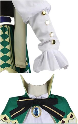 DLJWAM Anime Genshin Impact Hutao，Klee Cosplay Costume Project Cosplay Halloween Dress Game Uniform Set in Kuwait