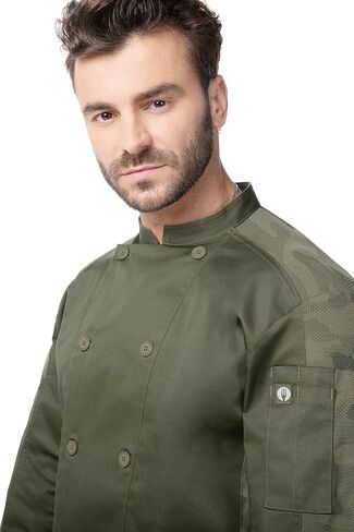 Chef Works Mens Mojave Chef Coat in Saudi Arabia