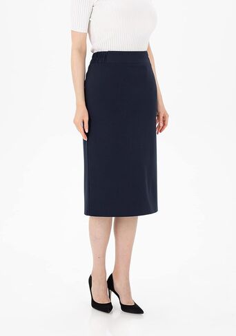 G-Line Pencil Skirt for Women, Regular to Plus Size (8-26) Midi Skirts, Office Skirts for Women for Work, Business Skirts in Saudi Arabia