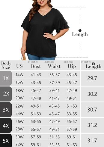 AusLook Plus Size Shirts for Women Crewneck Short Sleeve Clothing Tunic Flowy Summer Tops Loose Tees Maternity Clothes M-4X in Kuwait