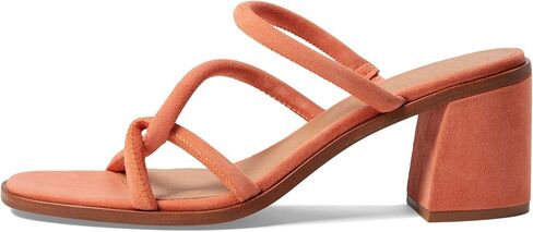 Madewell Caia صندل مناسبات من جلد الغزال مرجاني كلاسيكي 5.5 M in Kuwait
