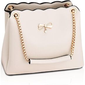 NICOLE & DORIS Small Handbags Shoulder Bag for Women Satchel Handbags PU Leather Clutch Bags Ladies Underarm Bag with Chain in Kuwait