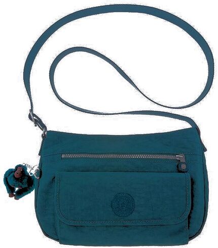 Kipling Women's Syro Crossbody Shoulder Bag Medium Night Teal Tonal in Saudi Arabia