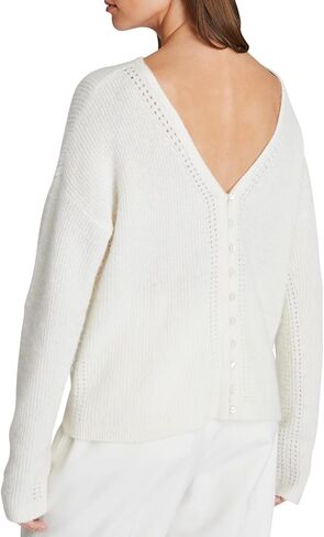 Club Monaco Women's Reversible V Neck Cardigan in Saudi Arabia
