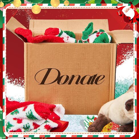 Taiyin 100 Pairs Christmas Fuzzy Socks Bulk Women Socks for Homeless Christmas Socks Bulk Fluffy Winter Warm Sock(Cute Style) in Saudi Arabia