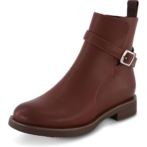 CUSHIONAIRE Women's Brumelle strap boot +Memory Foam, Wide Widths Available in Saudi Arabia