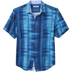 Tommy Bahama Shibori Bay Silk Camp Shirt in Saudi Arabia