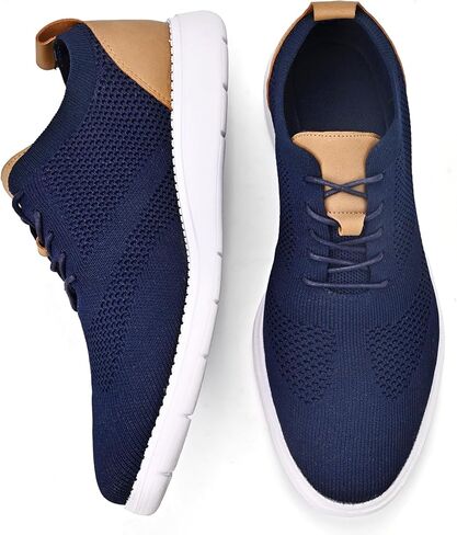 أحذية SONLLEIVOO الرجالية الكاجوال للرجال والأحذية الرياضية وخفيفة الوزن وأحذية أكسفورد in Kuwait