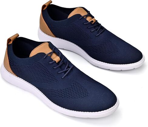 أحذية SONLLEIVOO الرجالية الكاجوال للرجال والأحذية الرياضية وخفيفة الوزن وأحذية أكسفورد in Kuwait