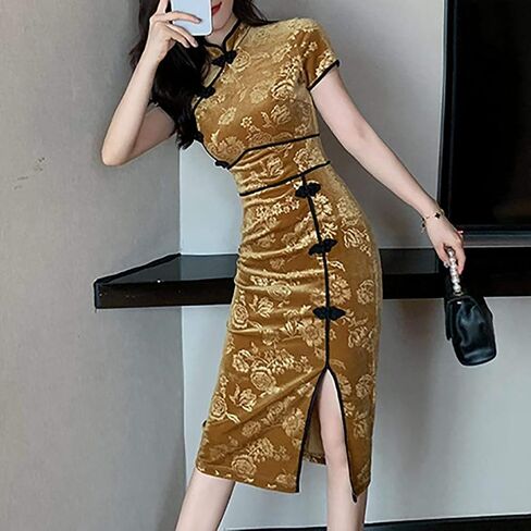 DAODAODAO للسيدات بأكمام طويلة شيونغسام in Kuwait