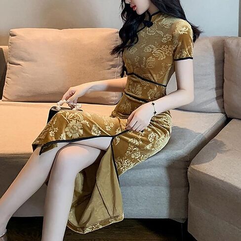 DAODAODAO للسيدات بأكمام طويلة شيونغسام in Kuwait