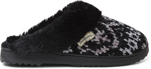 Dearfoams Women's Allison Chenille Fairisle Scuff Slipper in Saudi Arabia